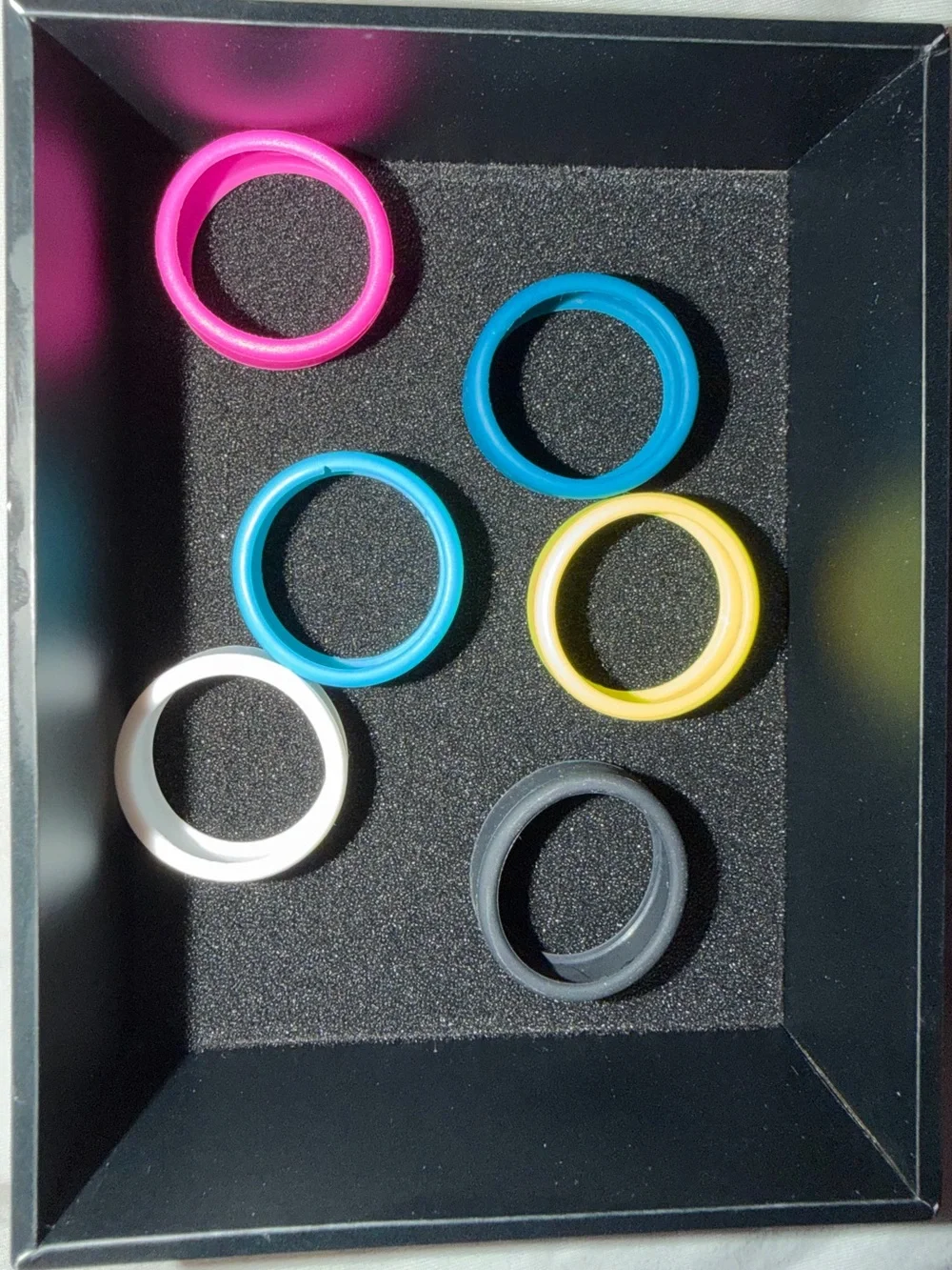 QALO QRNT Smart Ring in silver